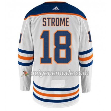 Herren Eishockey Edmonton Oilers Trikot RYAN STROME 18 Adidas Weiß Authentic